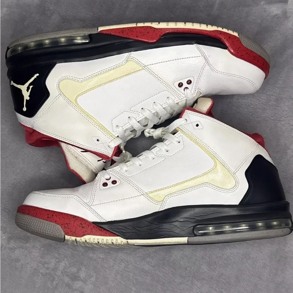 Nike Air Jordan Flight Origin White Red Black Size 13 Mens Shoes